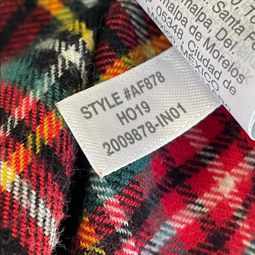 J. Crew Tartan flannel shirt